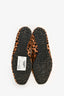 Jimmy Choo Leopard Print Pony Hair Loafer Size 7.5