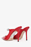 Jimmy Choo Red Patent Bing 100 Heels Size 38