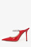 Jimmy Choo Red Patent Bing 100 Heels Size 38