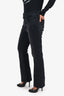 Rag & Bone Black Denim Flare Legged Pants Size 28
