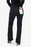 Rag & Bone Black Denim Flare Legged Pants Size 28