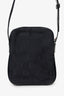 Loewe Black Leather/Canvas Anagram Crossbody Bag