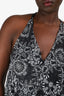 Helmut Lang Grey Printed Tank Top Size L