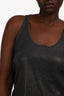 Vince Grey Sequin Tank Top Size L