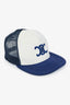 Celine Blue/White Logo Baseball Hat Size S