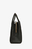 Gucci Black Leather Medium 'Jackie' Top Handle Bag with Strap