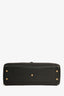 Gucci Black Leather Medium 'Jackie' Top Handle Bag with Strap