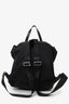 Prada Black/Leopard Print Nylon/Pony Skin Backpack