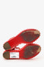 Christian Louboutin Pink Leather Studded Platform Sandals Size 36