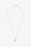 Tiffany & Co Elsa Perretti Sterling Silver Letter 'C' Necklace