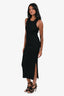 Rails Black Ribbed Maxi 'Syd' Dress Size S