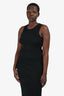 Rails Black Ribbed Maxi 'Syd' Dress Size M