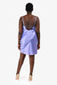 Samsoe Samsoe Light Purple Satin 'Federicka' Dress Size M