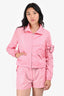 Prada Pink Re-Nylon Shorts with Zip Pouch Size 38