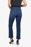 Mother Blue Denim Straight Leg Jeans Size 28