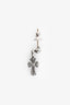 Chrome Hearts Sterling Silver Single Cross Ear Pendant