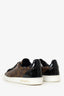 Louis Vuitton Brown/Black Monogram Patent Frontrow Sneaker Size 36.5