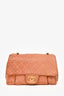 Pre-Loved Chanel™ 2011/12 Pink Leather Chic Quilt Flap Bag