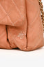 Pre-Loved Chanel™ 2011/12 Pink Leather Chic Quilt Flap Bag