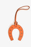 Hermès Brown Leather Horseshoe Bag Charm