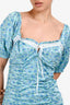 For Love & Lemons Blue Mini Dress Size L