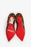 Christian Louboutin Leopard Ponyhair Pointed Heels Size 40
