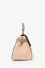 Mulberry Taupe/Brown Polished Calfskin Suede Primrose Top Handle Bag With Strap