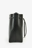 Mansur Gavriel Mini Black Faux Leather Bucket Bag