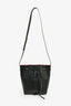 Mansur Gavriel Mini Black Faux Leather Bucket Bag