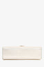 Christian Dior Silver/Light Blue Leather 'Diorever' Pochette Top Handle with Strap