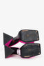 The Attico Pink Satin Devon Mules Size 40.5