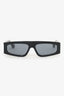 Christian Dior Black Frame Rectangular Power Sunglasses