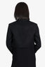 Victoria Beckham Black Wool Cropped Blazer Size 4