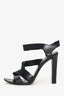 Alexander Wang Black Leather Strappy Heels Size 36.5 (As Is)