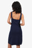 3.1 phillip Lim Navy Knit Ribbed Sleeveless Dress Size M