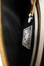 Moschino White Leather Bat Teddy Bear Clutch