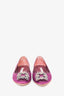 Manolo Blahnik Purple Satin Hangisi Flats Size 37.5