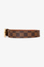 Louis Vuitton Damier Ebene Leather Belt Size 90/36