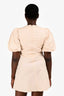 Frame Cream Puff Sleeve Mini Dress Size M