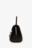 Delvaux Black Leather Le Brilliant Mini Top Handle with Strap