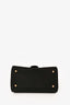 Delvaux Black Leather Le Brilliant Mini Top Handle with Strap