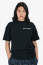 Palm Angels Black Logo Printed Short Sleeves T-Shirt Est. Size S