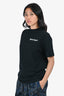 Palm Angels Black Logo Printed Short Sleeves T-Shirt Est. Size S