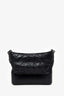 Pre-loved Chanel™ 2018 Black Leather Quilted Medium Gabrielle Crossbody Bag