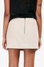 Elie Tahari Grey Wool Super Mini Skirt Size 4