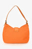 Fendi Orange FF Zucchini Canvas Baguette Shoulder Bag