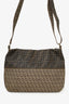 Fendi Brown Two Tone Zucchino Messenger Bag