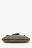 Fendi Brown Two Tone Zucchino Messenger Bag