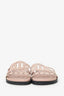 Hermès Rose Porcelaine Suede Extra Sandals Size 39