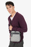 Gucci Black/Navy GG Supreme Canvas Messenger Bag
